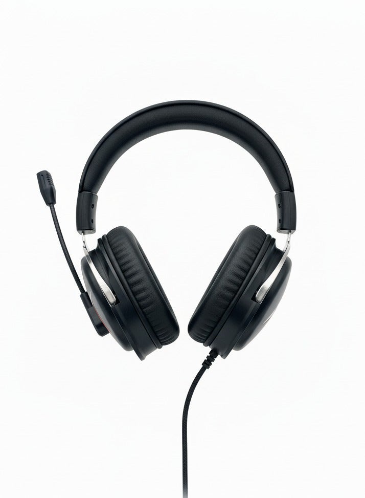 Alpha X Pro Gaming Headset for PC, PS4, Xbox, & Switch – Over-Ear Wired Headphones with Noise-Cancelling Mic, 50mm Drivers - Image 2