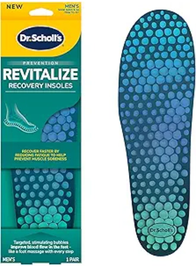 general Dr.Scholl's Revitalize Recovery Insole Men's 1Pair