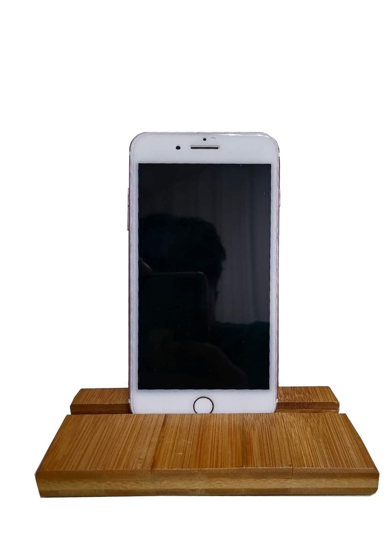 FFD Wooden Made Mobile Phone Holder Stand Smartphone Support Tablet Stand Phone Rack for Cell Phone Desktop Holder - Image 1