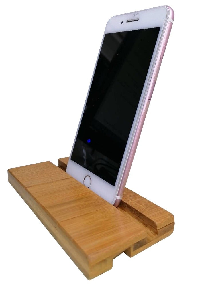 FFD Wooden Made Mobile Phone Holder Stand Smartphone Support Tablet Stand Phone Rack for Cell Phone Desktop Holder - Image 3