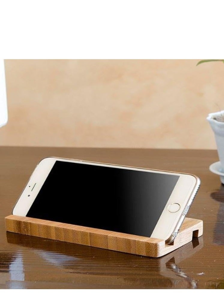 FFD Wooden Made Mobile Phone Holder Stand Smartphone Support Tablet Stand Phone Rack for Cell Phone Desktop Holder - Image 5