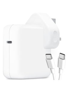 Generic MacBook Air/Pro Charger - 61W USB C Power Adaptor with 1.8m/6ft USC C to USB C Charger Cable - Compatible with Mac Book Air/Pro - 61W Replacement Apple Mac Charger with Fast Charging Technology  - Image 4