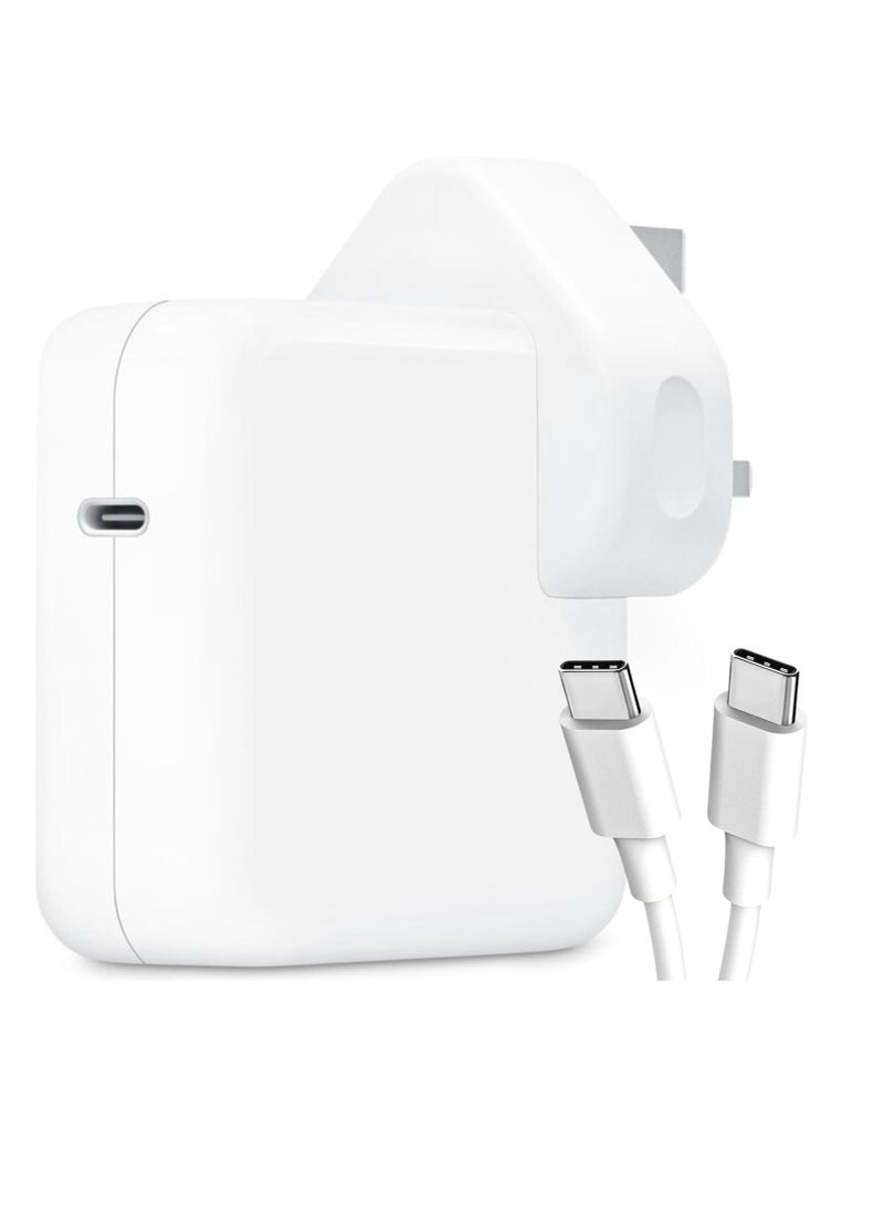 Generic MacBook Air/Pro Charger - 61W USB C Power Adaptor with 1.8m/6ft USC C to USB C Charger Cable - Compatible with Mac Book Air/Pro - 61W Replacement Apple Mac Charger with Fast Charging Technology  - Image 4