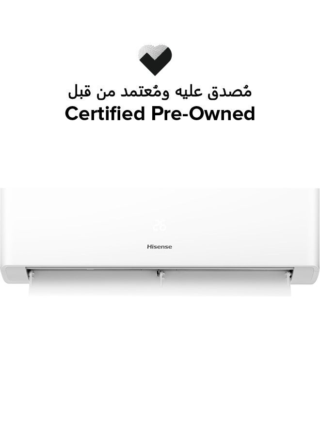 Hisense Certified Pre Owned - 2 Ton Inverter Split Air Conditioner 240 kW AS-24UW4SBTKC00A White - Image 1