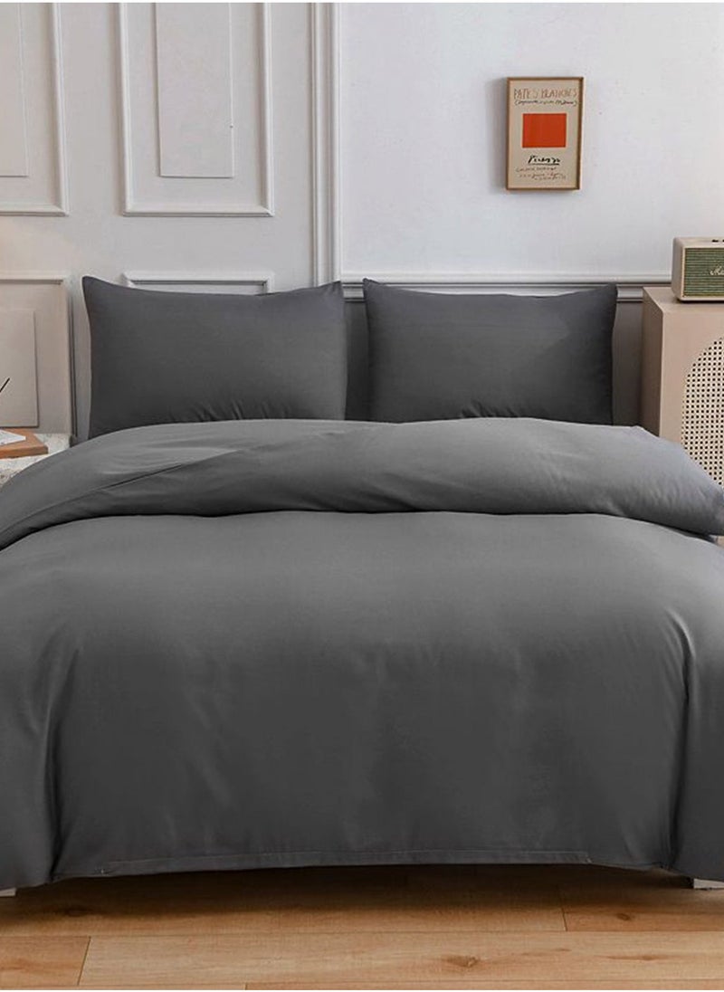 Sharpdo 4-Piece Set Bedding Modal Quilt Cover Set with 1 Quilt Cover 1 Sheet and 2 Pillowcases 2m Bed (200 * 230cm) - Image 1