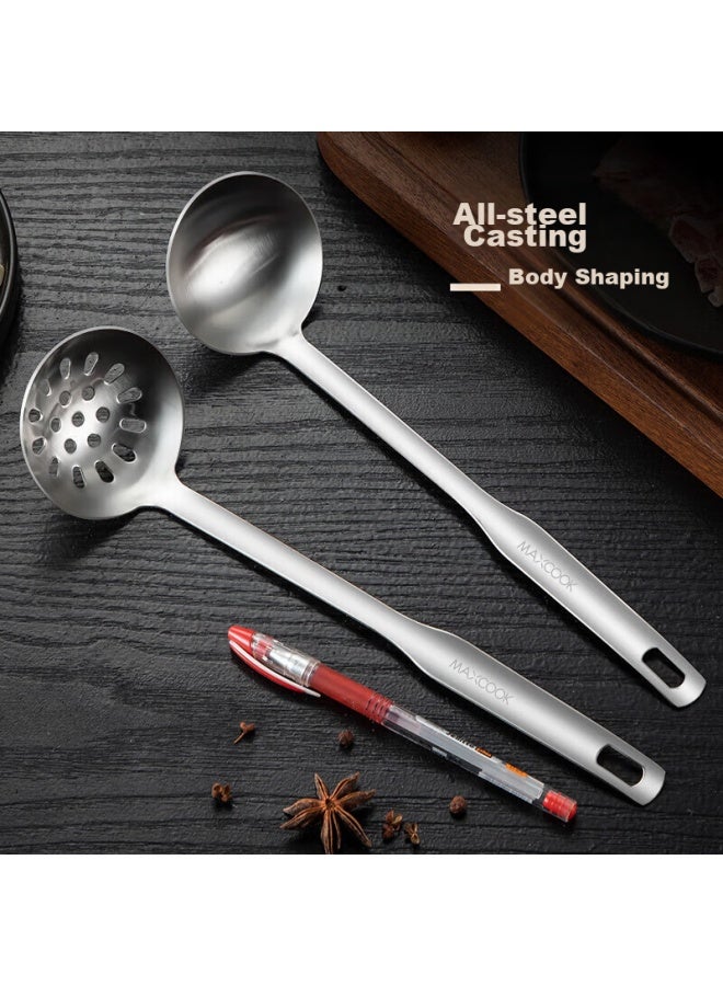 MAX COOK Maxcook Hot Pot Ladle, Stainless Steel Soup Ladle And Strainer, Two-piece Set Mccu4919  - Image 4