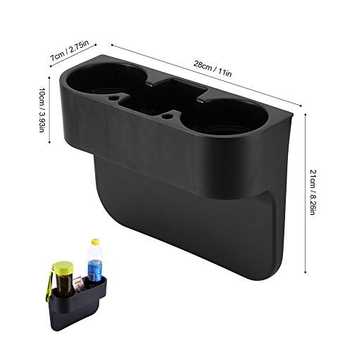 Yosoo Universal Auto Truck Car Seat Drink Cup Holder Valet Beverage Can Bottle Food Mount Stand Storage Box (28x21x10cm/11x8.26x3.93inch) - Image 3