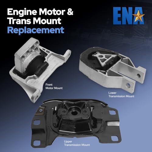 ENA Engine Motor and Trans Mount Set of 3 Compatible with Ford 2013 2014 2015 2016 Escape 2.0L 2.5L L4 Replacement for A5520 A5612 A5631 - Image 2