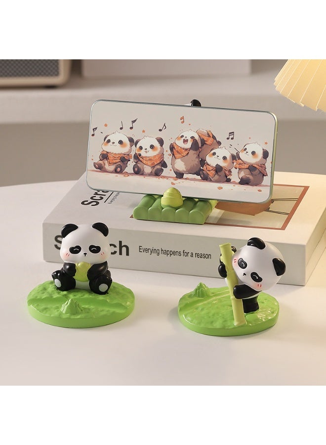 Panda Mobile Phone Stand Desktop Ornament - Image 4