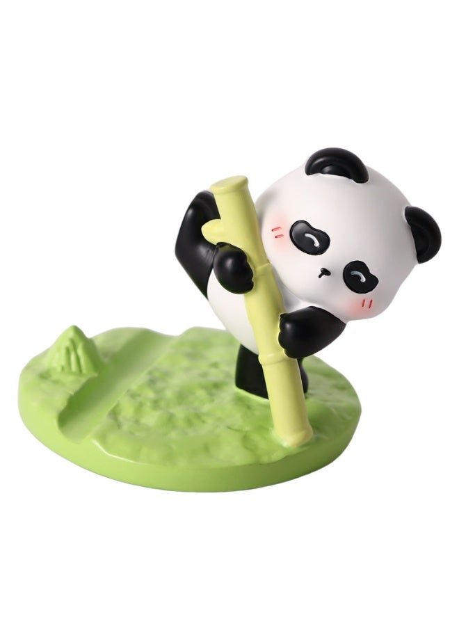Panda Mobile Phone Stand Desktop Ornament - Image 3
