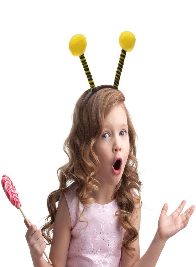 Liatunou Bee Tentacle Headbands,Cute Bee Headpiece Antenna Headband for Women Girls Halloween Christmas Party Favors - Image 4