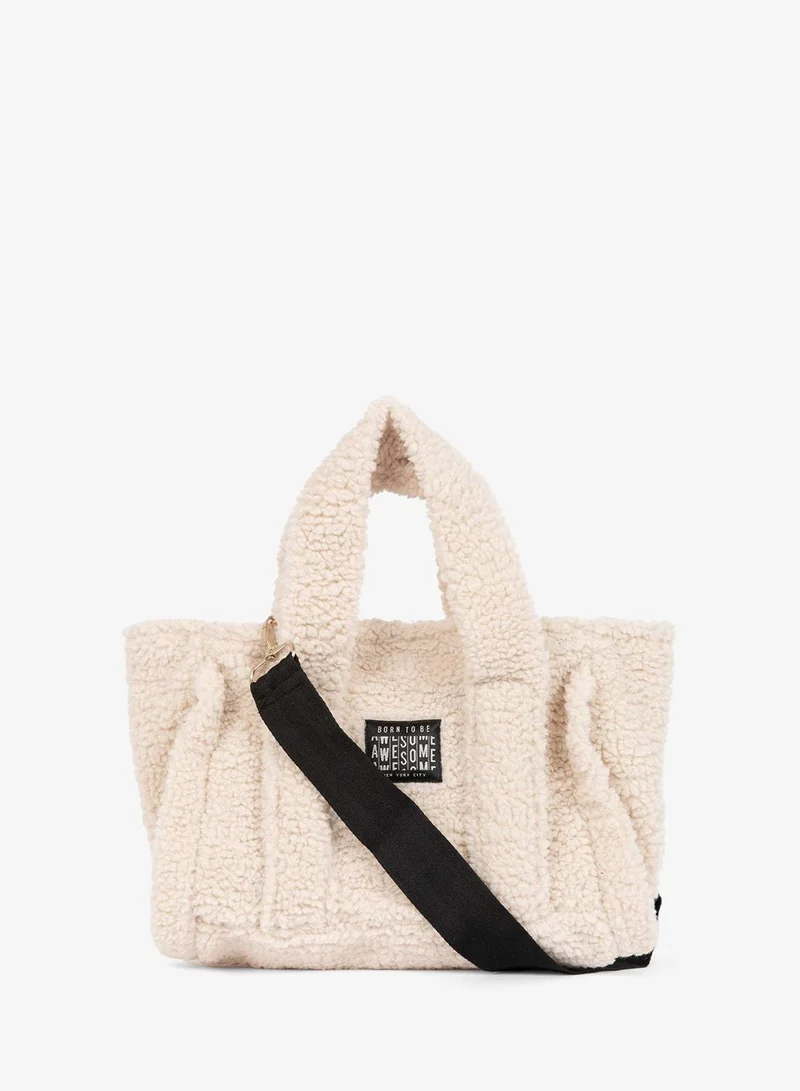 DeFacto Women Plush Crossbody Bag