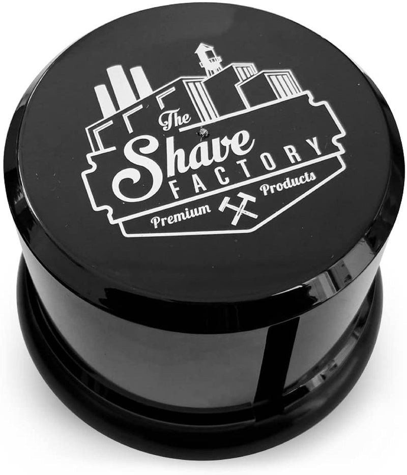 The Shave Factory Neck Strip Dispenser, Neck Strips Case, Neck Covering Paper Case Container, Black - Image 1