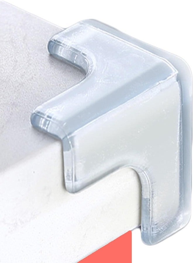 Kevim Silicone Corner Protector Baby Proofing - Strong Adhesive T-Shaped Table Corner Protectors for Baby Safety - Transparent Furniture Edge Guards for Toddlers & Kids 4Pcs. - Image 1