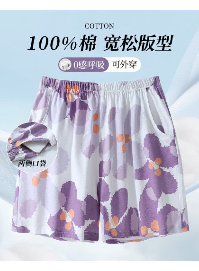 Fenton trendy Youthful Beach Shorts - Casual Sleepwear Pants With Pockets, Summer Thin Women's Style - Image 1