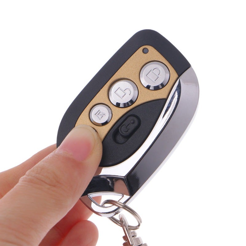 جهاز تحكم عن بعد معدني 4 مفاتيح بنظام نسخ ذاتي بتقنية التعلم للتحكم في أبواب الجراج والأبواب المتدحرجة 433M - Image 2