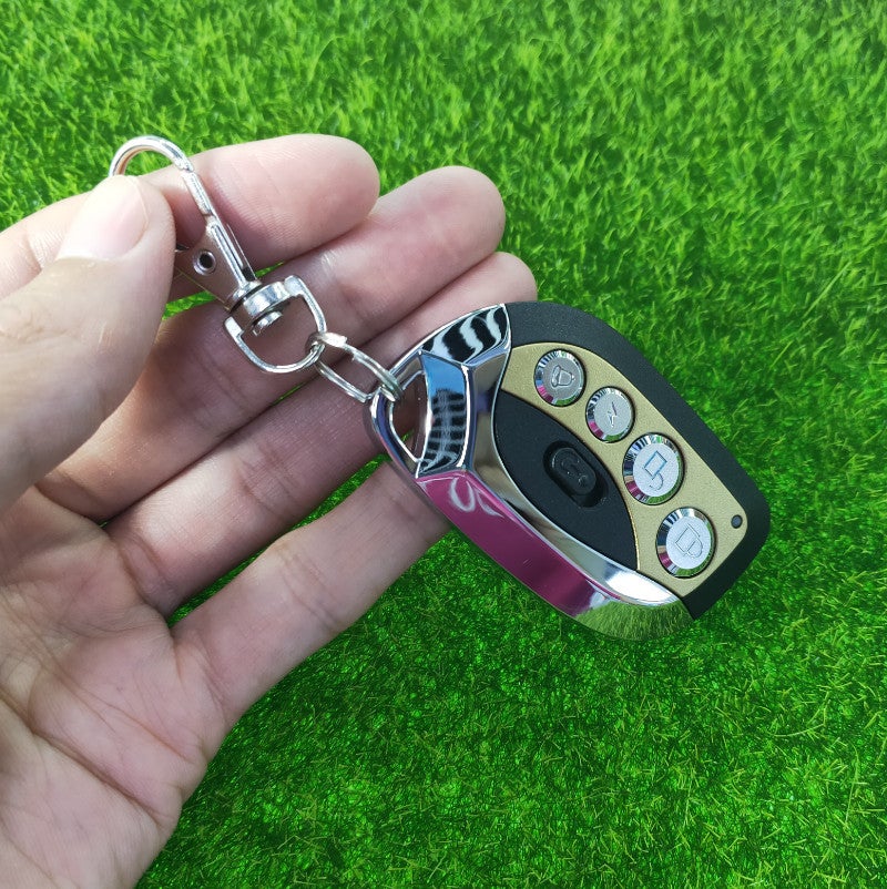 جهاز تحكم عن بعد معدني 4 مفاتيح بنظام نسخ ذاتي بتقنية التعلم للتحكم في أبواب الجراج والأبواب المتدحرجة 433M - Image 4