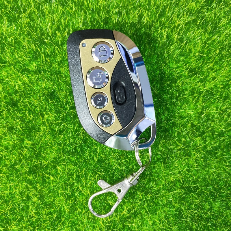 جهاز تحكم عن بعد معدني 4 مفاتيح بنظام نسخ ذاتي بتقنية التعلم للتحكم في أبواب الجراج والأبواب المتدحرجة 433M - Image 5