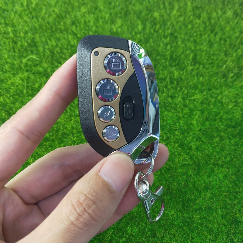 جهاز تحكم عن بعد معدني 4 مفاتيح بنظام نسخ ذاتي بتقنية التعلم للتحكم في أبواب الجراج والأبواب المتدحرجة 433M - Image 3