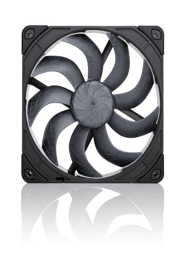 Noctua NF-A14x25 G2 PWM Sx2-PP chromax.Black, Dual Fan Set for Push-Pull and Side-by-Side Applications (Black) - Image 2