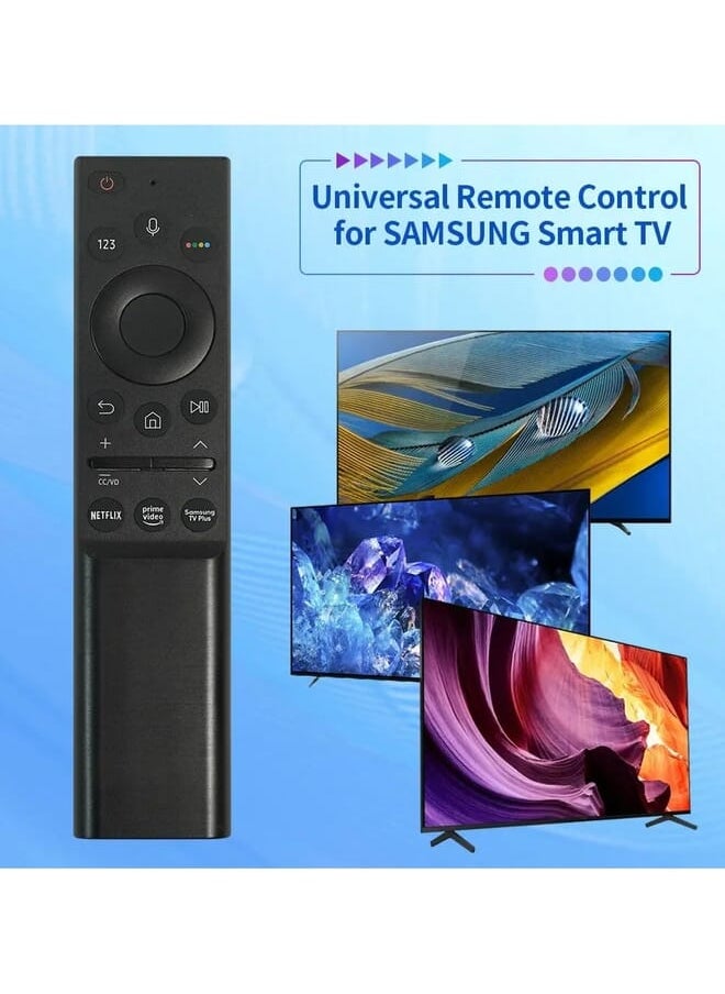 Zaboon - Bn59-01363A Voice Remote Control For Samsung Smart Tv Neo Qled Qled Series Compatible With Qn43Ls03Aafxza Qn55Ls03Aafxza - Image 1