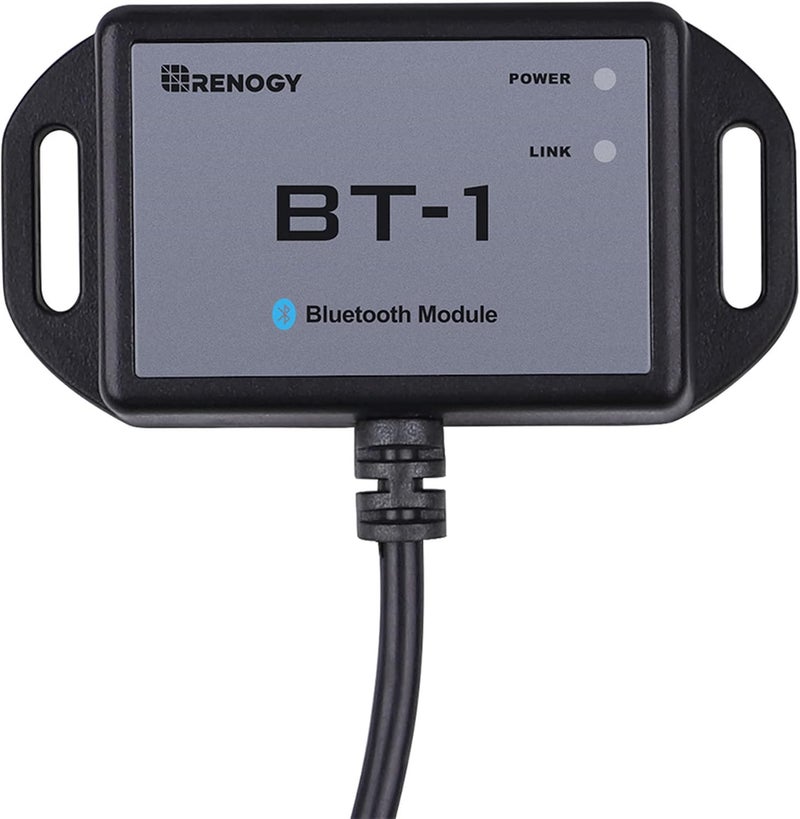 Renogy Bluetooth Module RJ12 Communication Port Compatible Rover/Wanderer/Adventurer Charge Controllers, BT-1 RS232,Black - Image 4