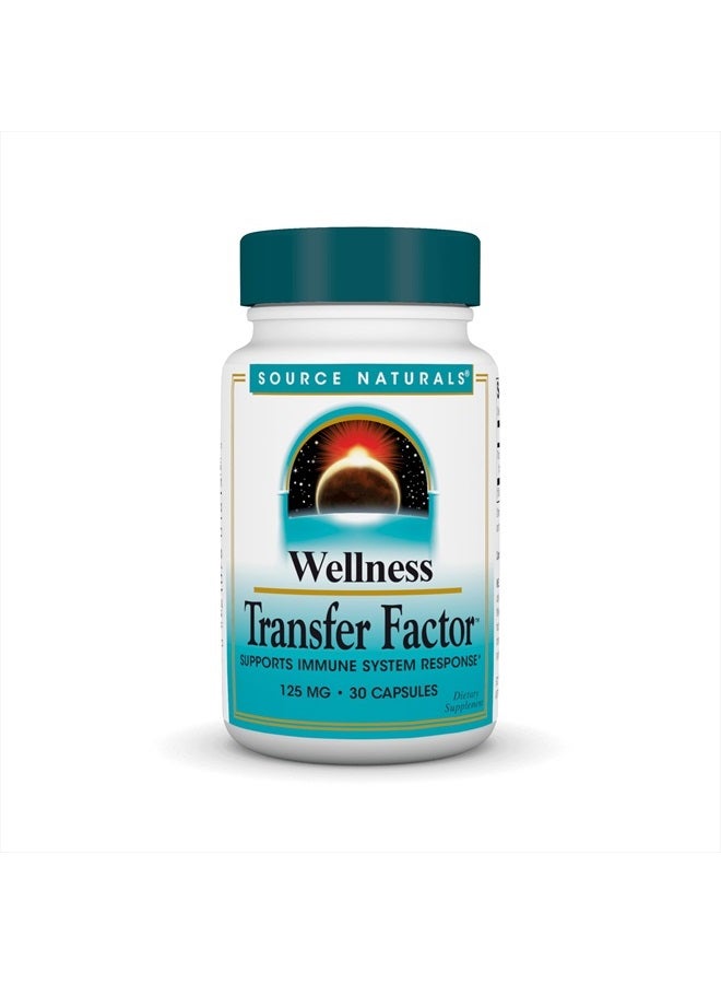 Source Naturals Wellness Transfer Factor, Supports Immune System Response* 125mg - 30 Capsules - Image 1