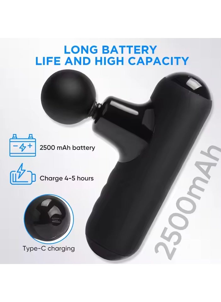 Prime by javaudan Professional Electric Deep Tissue Muscle Massage Gun Mini Fascia Gun for Full Body Relaxation & Recovery  - Image 4