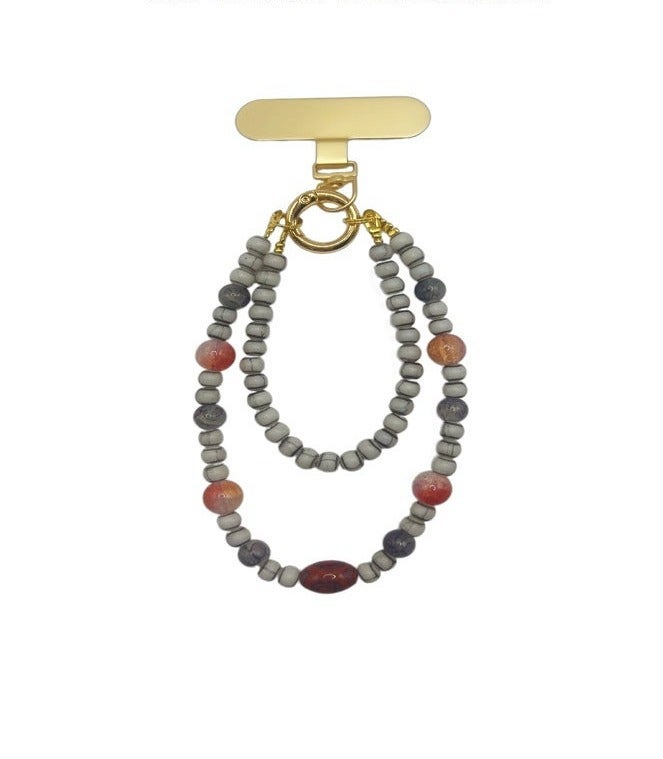 Handmade Premium Crystal Phone Strap-Flawless - Image 1