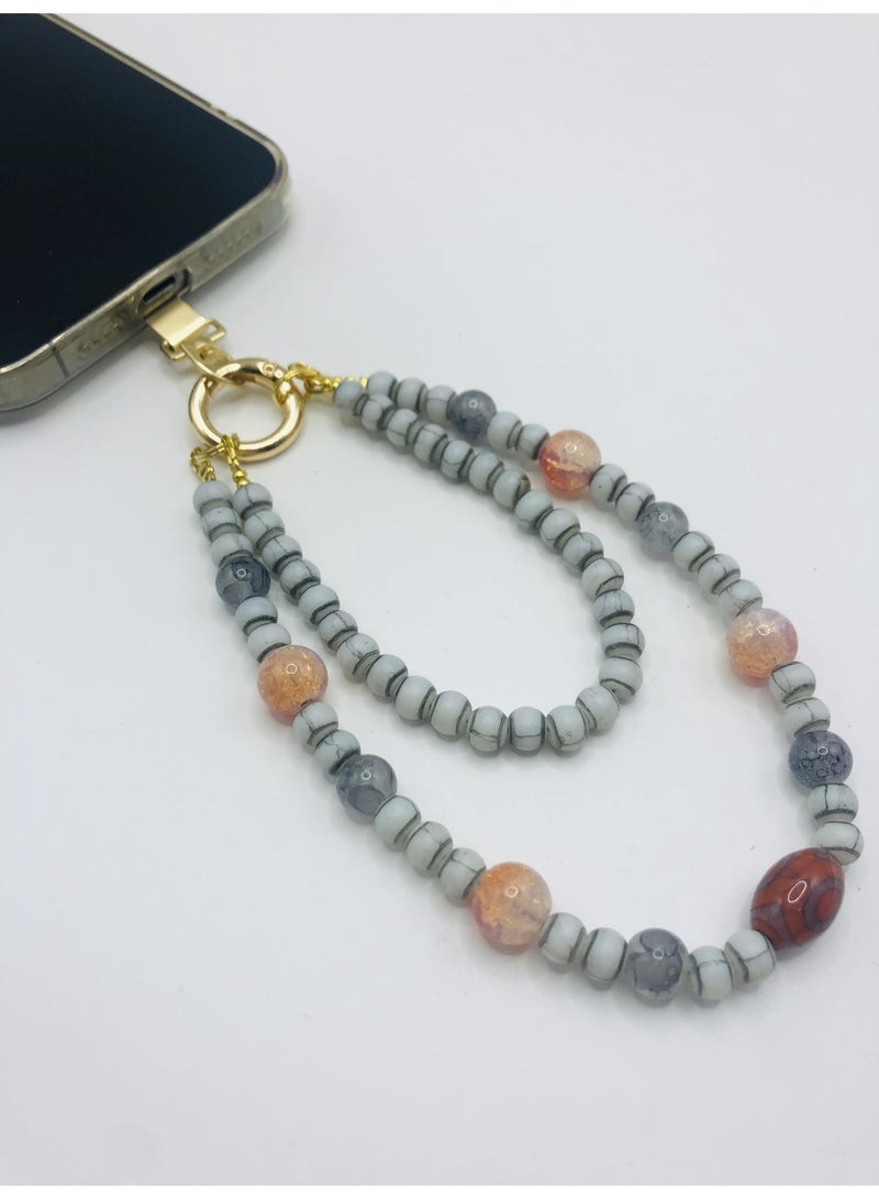 Handmade Premium Crystal Phone Strap-Flawless - Image 4