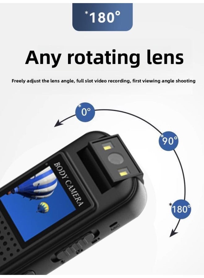 Generic Law Enforcement Recorder Recording Pen With Video Recording DV Recording Function All-in-one Wireless Camera HD Sports Camera-Body Color:Remote Monitoring Version Without Memory (mobile Phone Remote Monitoring + Recording Video + Night Vision) Black - Official Standard Configuration  - Image 3
