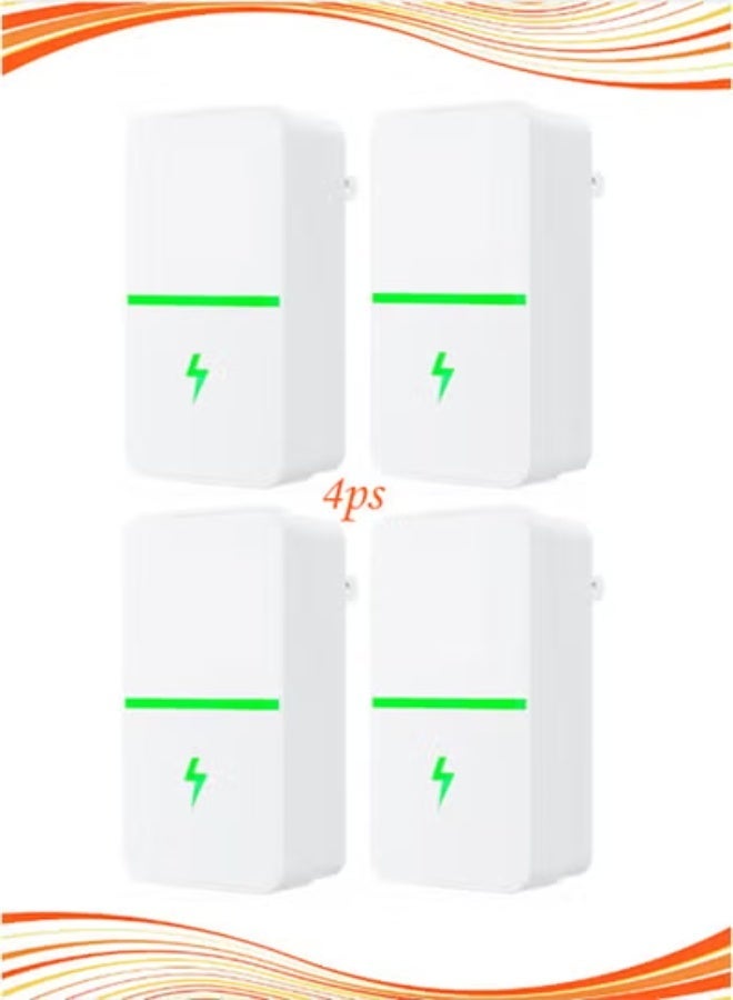 Genrice 4 Pcs Certified Voltage Stabilizer for Home - 90V-290V Protection, Delay Start, Safety for AC/Fridge/TV - Image 1