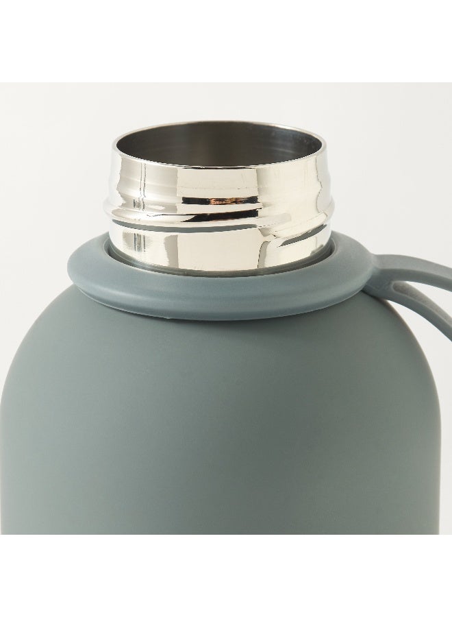 LIFESTYLE Solid Stainless Steel Water Bottle - Green 500 ml - Image 5