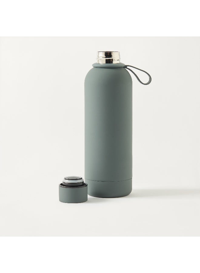 LIFESTYLE Solid Stainless Steel Water Bottle - Green 500 ml - Image 2