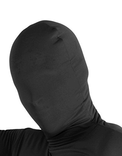 Rubies Rubie's mens Solid Color 2nd Skin costume apparel bodysuits, Black, Large US - Image 4