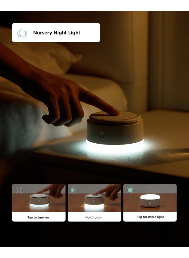 مام كوزي Momcozy Sound Machine for Baby-20 Soothing Sounds & Touch Light Portable White Noise for Kids & Adults for Sleeping Timer and Memory - Image 3