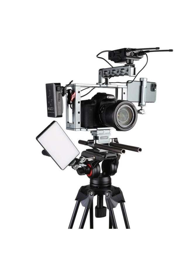 Coman Professional Tripod, Camera Tripod, Dslr Hydraulic Head, Camera Stand, Photography, Load Capacity 10kg, Stable Universal Tripod Kx3636f - Image 4