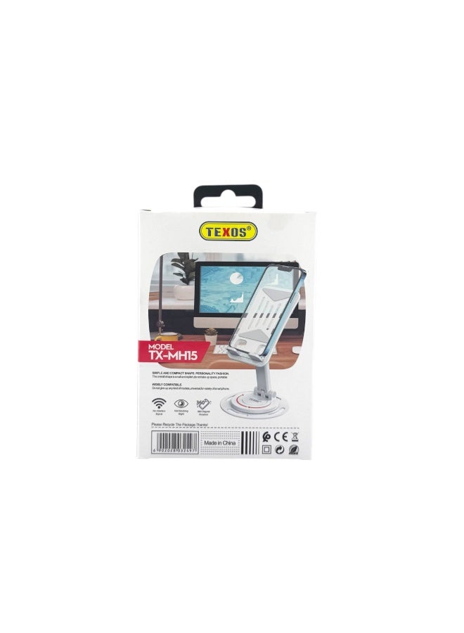 TEXOS TX-MH15 Desktop Stand for Phone and Tablet - Image 1