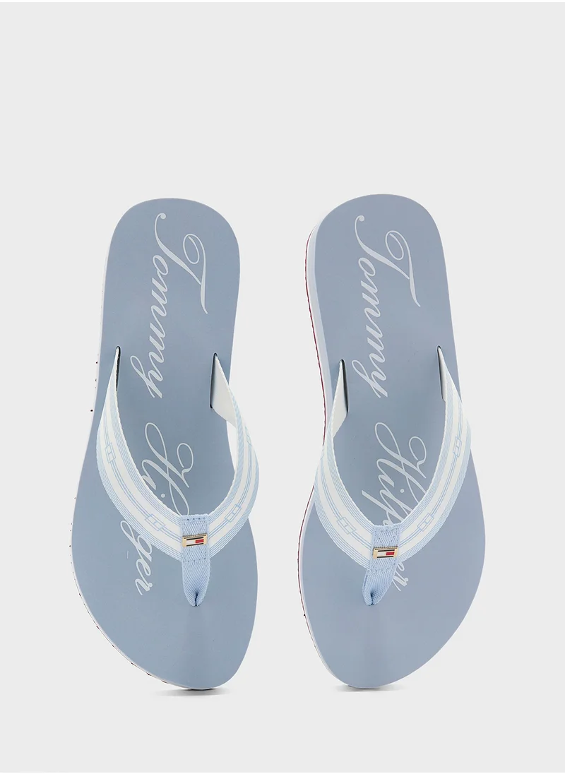 تومي هيلفيغر Multi Strap Flip Flop