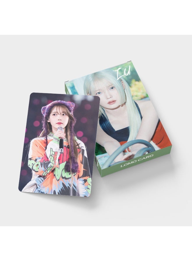 NIBEMINENT 30 Pcs Kpop IU Lomo Cards Card For Fans Collection Gifts - Image 3