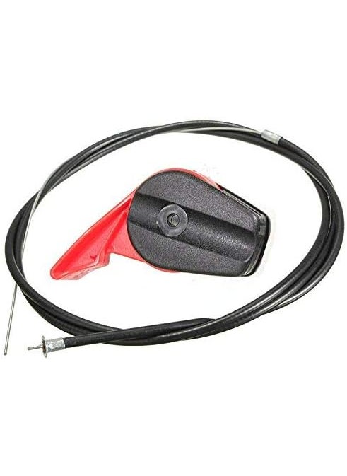 Swess 65 Lawn Mower Throttle Cable Universal Kit with Control Switch Lever Handle for Lawnmowers Cable Repair Kit  - Image 1