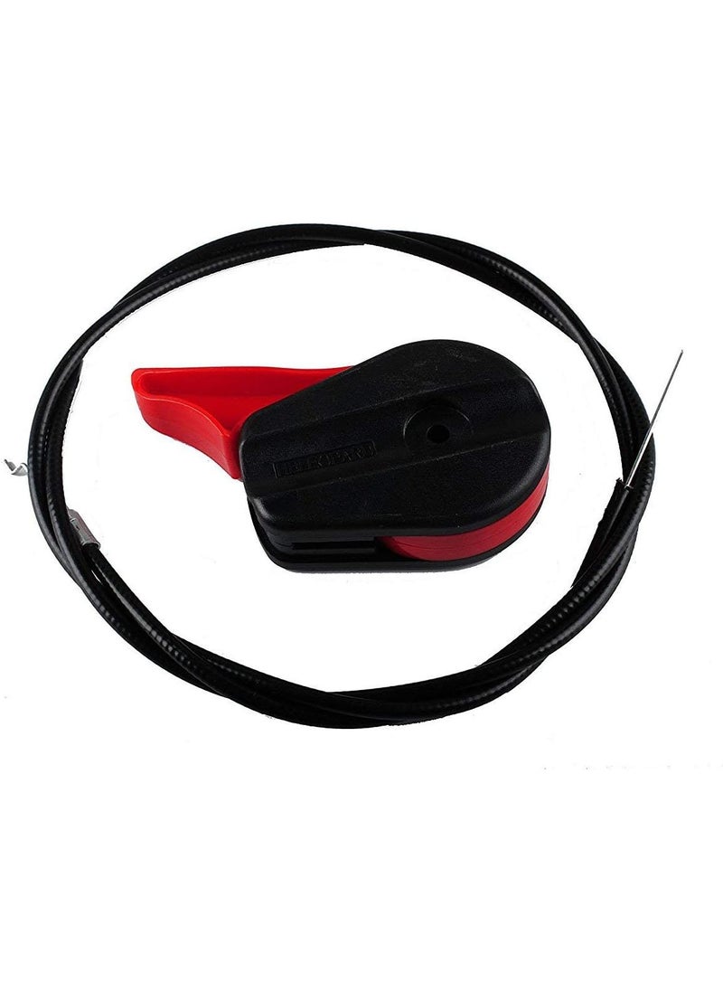 Swess 65 Lawn Mower Throttle Cable Universal Kit with Control Switch Lever Handle for Lawnmowers Cable Repair Kit  - Image 2