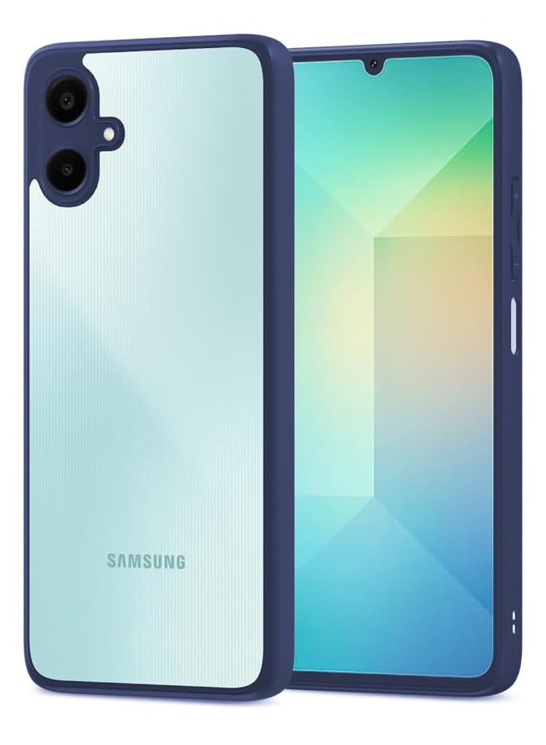 Compatible with Samsung Galaxy A06 Case Transparent, Military-Grade Shockproof Anti-Yellowing, Slim Protective Phone Case Full Bumper Cover With - Image 1