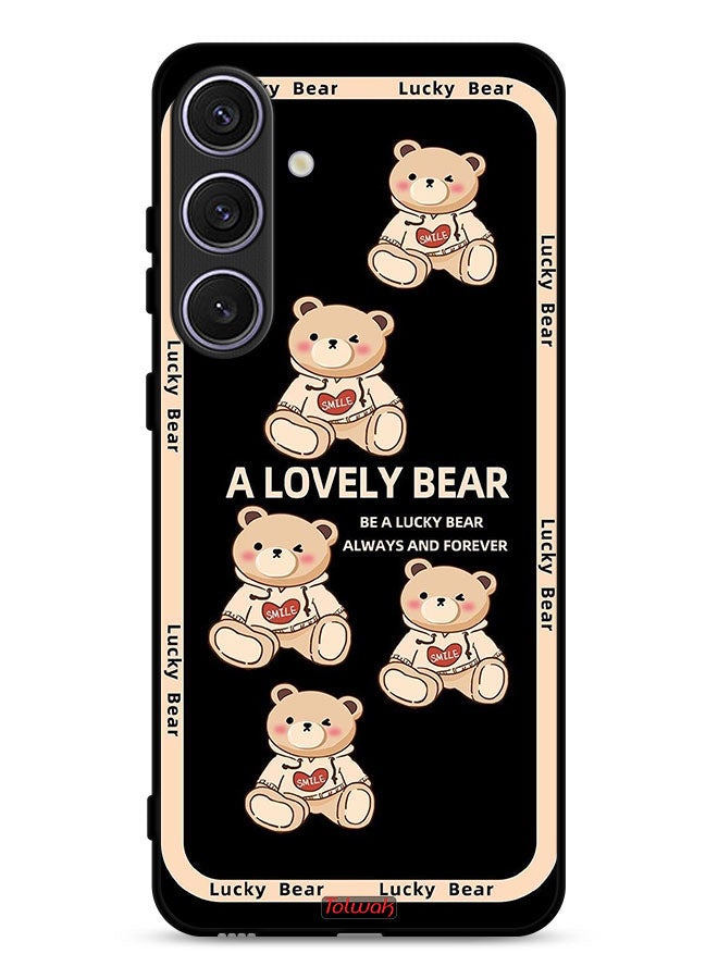 Tolwak Samsung Galaxy S24 Plus 5G Protective Case Cover A Lovely Bear - Image 1