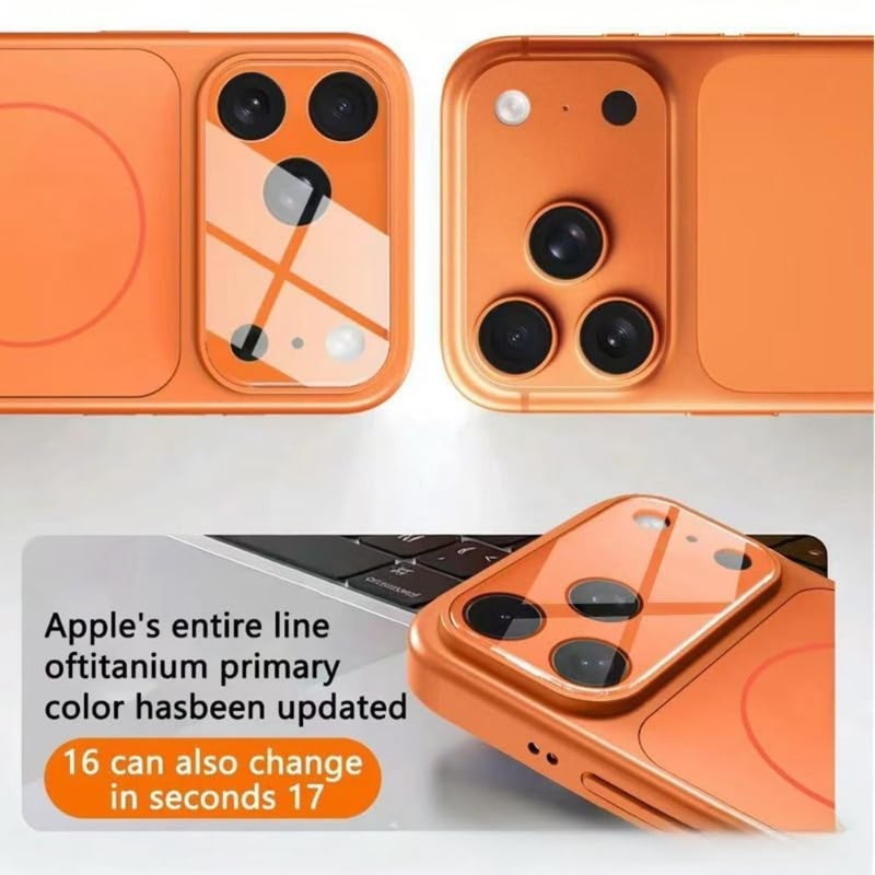 جراب مغناطيسي لهاتف iPhone 15 Pro Max بتصميم نافذة كبيرة تمت ترقيته إلى 17 نمطًا يدعم الشحن اللاسلكي وواقي عدسة الكاميرا مقاوم للصدمات وغطاء صلب لهاتف iPhone 15 Pro Max - Image 5