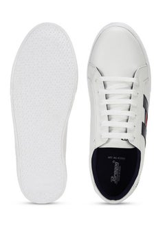 Paragon PARAGON K1025G Leather Look Casual Sneakers for Men with Ultra Soft Ankle Support, Cushioned Insoles, Lace up for Good Fitting | Comfortable, Lightweight & Durable | Ideal for Outdoor Use White  - Image 3