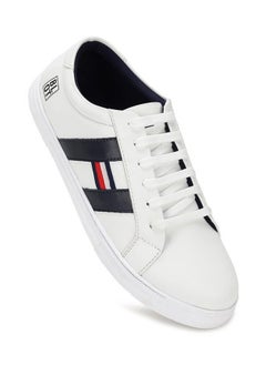 Paragon PARAGON K1025G Leather Look Casual Sneakers for Men with Ultra Soft Ankle Support, Cushioned Insoles, Lace up for Good Fitting | Comfortable, Lightweight & Durable | Ideal for Outdoor Use White  - Image 5