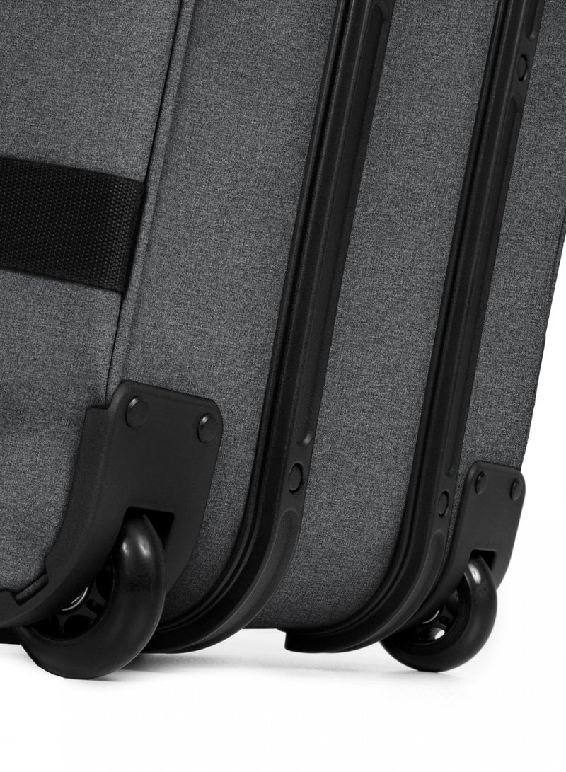 EASTPAK TRANSITR Trolley Luggage Black Denim Medium - Image 5