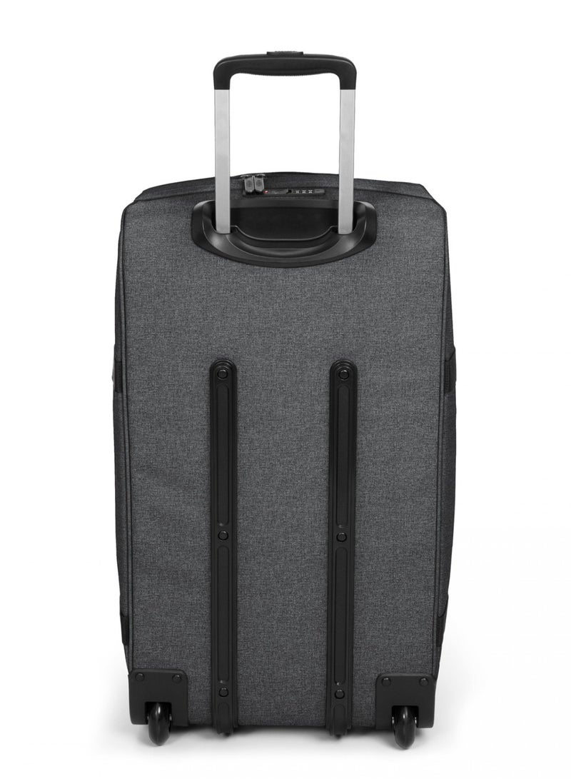 EASTPAK TRANSITR Trolley Luggage Black Denim Medium - Image 3