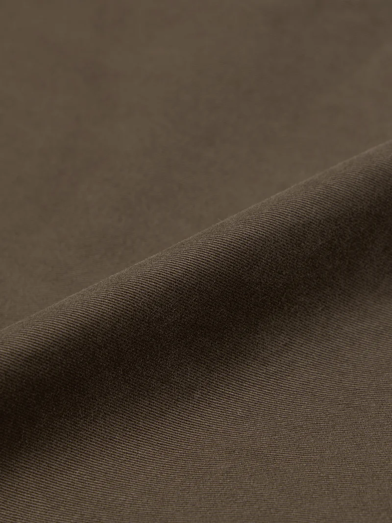 The Souled Store  The Souled Store: Aviator Pants: Dark Khaki Men and Boys Solid Cotton Twill Elastane Blend Straight Fit Reinforced Knee Panels Trousers  | Best Price UAE